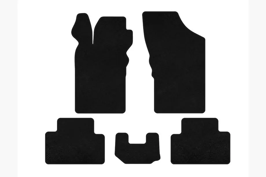 Alfa Romeo GT 2003-2010 Deluxe Textile Floor Mats (Black) Image