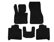 BMW 2 Series Active Tourer F45/F46 2014-2021 Deluxe Textile Floor Mats (For F46, 2 Rows, Black) photo 1