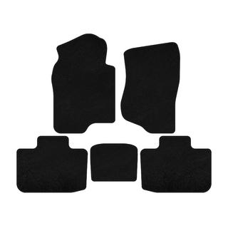 Deluxe Textile Floor Mats (2 Rows, Black) photo 1