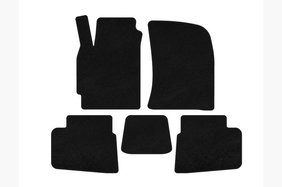 Chery Eastar 2003-2011 Deluxe Textile Floor Mats (Black) Image