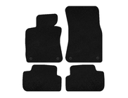 BMW 6 Series E63/E64 2003-2010 Deluxe Textile Floor Mats (Black) photo 1
