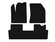 Citroen DS-7 2017- Deluxe Textile Floor Mats (2018+, Black) photo 1