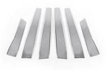 Volkswagen Passat B5 1997-2005 Stainless Steel Door Pillar Trim (6 pcs) photo 3