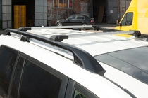 Kia Carnival 2021- Roof rack (cross bars) for standard roof rails lockable WingBar V1 (set of 2) up to 110 cm, Black photo 3