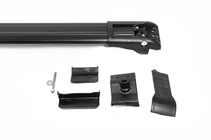 Kia Carnival 2021- Roof rack (cross bars) for standard roof rails lockable WingBar V1 (set of 2) up to 110 cm, Black photo 16