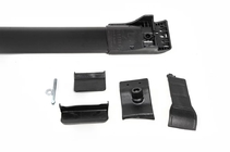 Kia Carnival 2021- Roof rack (cross bars) for standard roof rails lockable WingBar V1 (set of 2) up to 110 cm, Black photo 17