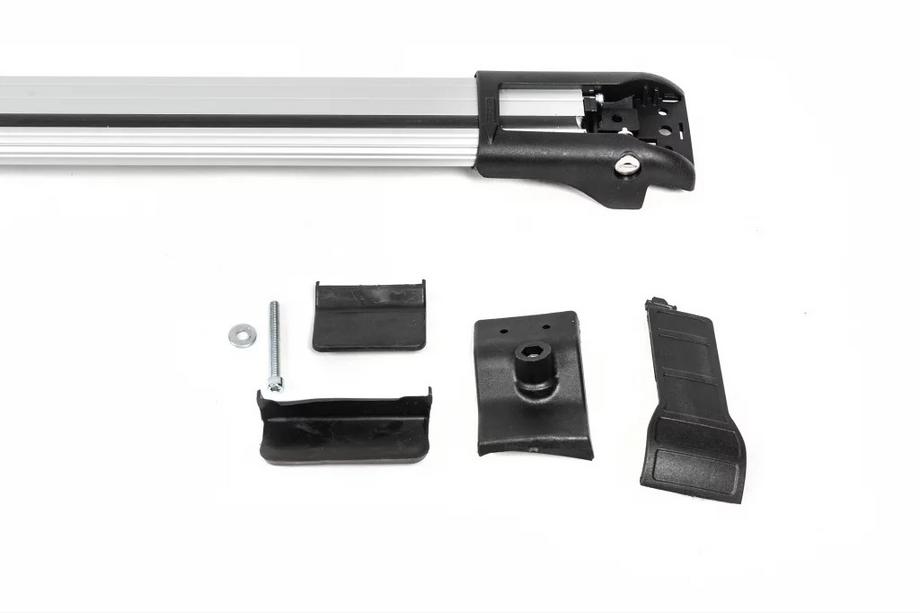 Kia Carnival 2021- Roof rack (cross bars) for standard roof rails lockable WingBar V1 (set of 2) up to 110 cm, Grey Photo 10