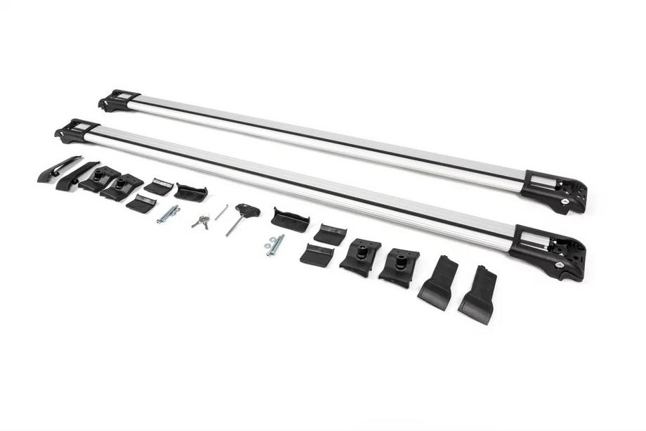 Kia Carnival 2021- Roof rack (cross bars) for standard roof rails lockable WingBar V1 (set of 2) up to 110 cm, Grey Photo 13