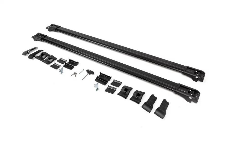Kia Carnival 2021- Roof rack (cross bars) for standard roof rails lockable WingBar V1 (set of 2) up to 110 cm, Grey Photo 15
