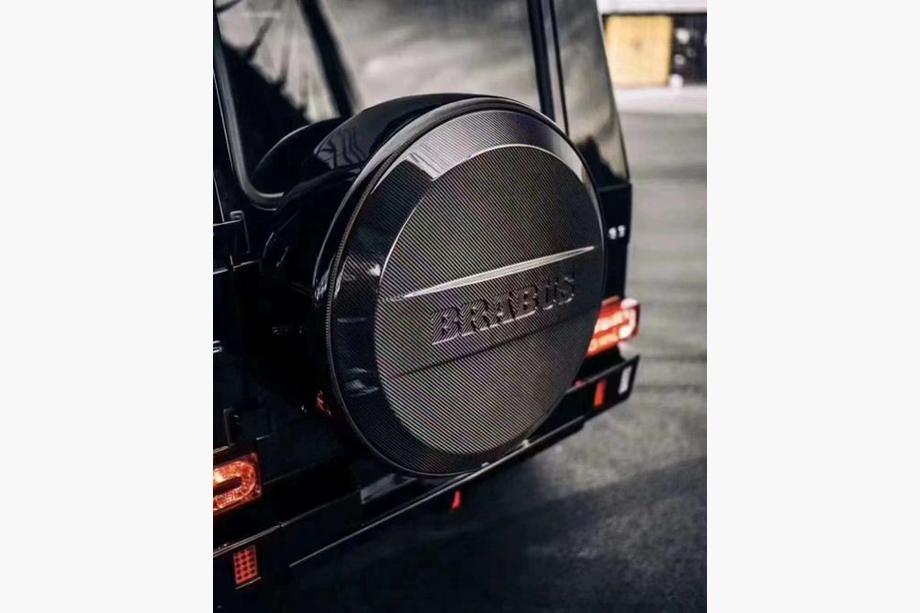 Mercedes G class W463 2018-2024 Spare Wheel Cover BRB-Style (Carbon) Photo 1