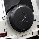 Mercedes G class W463 1990-2018 Spare Wheel Cover Topcar-Style (Carbon) photo 1