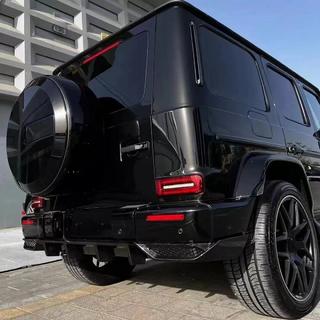 Rear Bumper Diffuser V2 for G63 AMG, Carbon photo 4