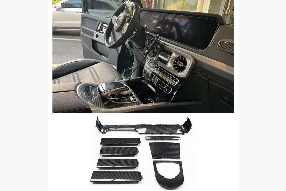 Mercedes G class W463 2018-2024 Carbon Interior Trim Kit V2 Photo 1