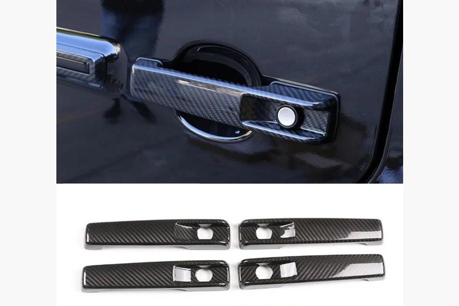 Mercedes G class W463 2018-2024 Carbon Door Handle Covers Photo 1
