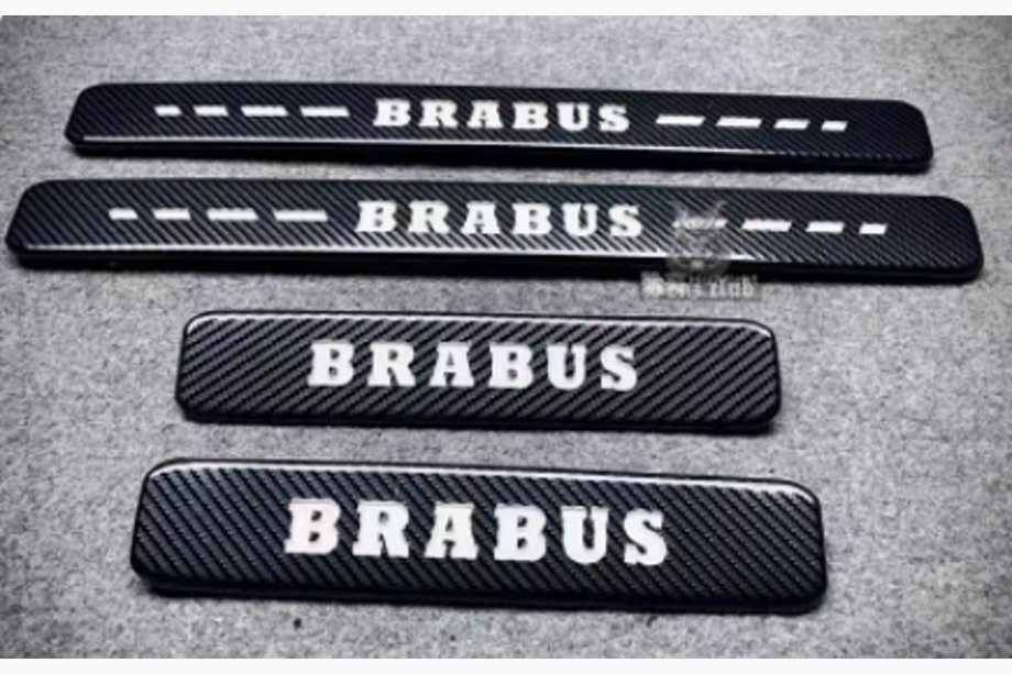 Mercedes G class W463 2018-2024 BRB-Style Side Skirt Extensions (Carbon) Image