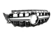 Mercedes E-class W213 2016-2023 Front Grille in E63 AMG Silver Design (for Avantgarde/AMG-Line/E43 AMG/E53 AMG 2016-2019) photo 3
