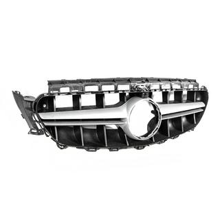 Front Grille in E63 AMG Silver Design (for Avantgarde/AMG-Line/E43 AMG/E53 AMG 2016-2019) Mercedes E-сlass W213 2016-2023 photo 3