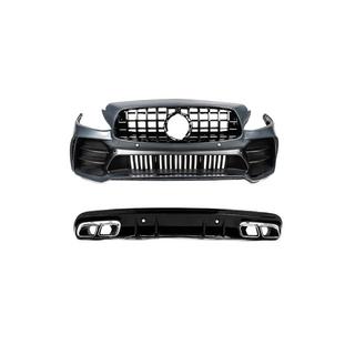 Body kit with rear diffuser (Black Mamba C63GT design) photo 3