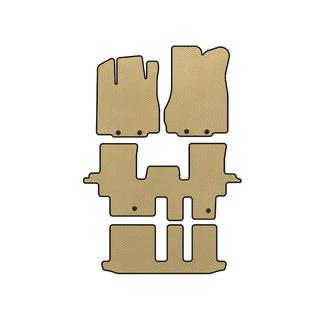 EVA Floor Mats (3 Rows, Beige)