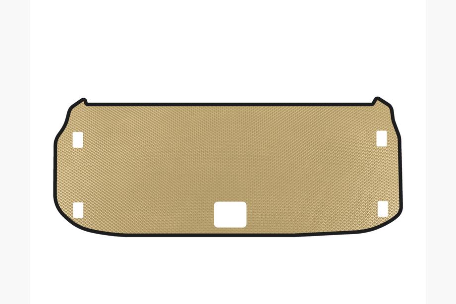 Infiniti QX60 2016-2021 EVA Trunk Mat (up to 3rd Row, Beige) Image