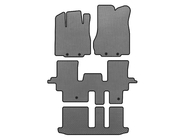 Infiniti QX60 2016-2021 EVA Floor Mats (3 Rows, Gray) photo 1
