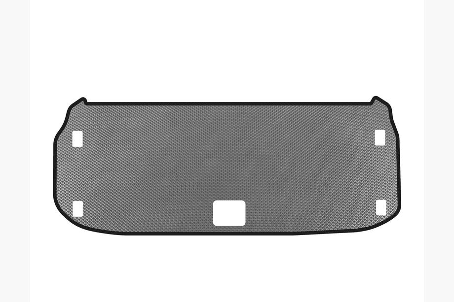 Infiniti QX60 2016-2021 EVA Trunk Mat (up to 3rd Row, Gray) Photo 1