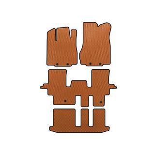 EVA Floor Mats (3 Rows, Orange) Infiniti QX60 2016-2021