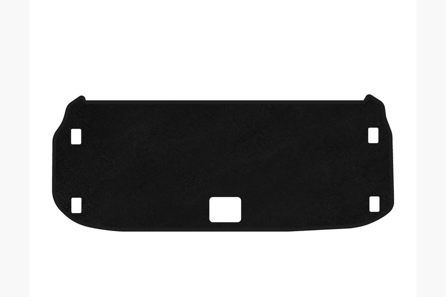 Infiniti QX60 2016-2021 Premium Textile Trunk Mat (up to 3rd Row, Black) Image
