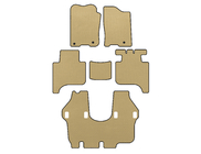 Infiniti QX56 2004-2010 EVA Floor Mats (3 Rows, 2004-2008, Beige) photo 1