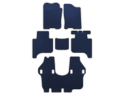 Infiniti QX56 2004-2010 EVA Floor Mats (3 Rows, 2004-2008, Blue) photo 1