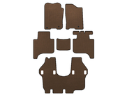 Infiniti QX56 2004-2010 EVA Floor Mats (3 Rows, 2004-2008, Brown) photo 1