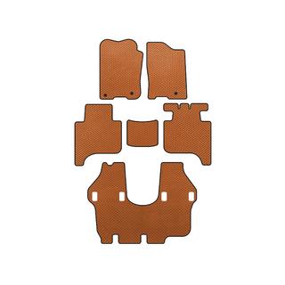 EVA Floor Mats (3 Rows, 2004-2008, Orange)