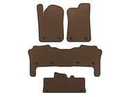 Infiniti QX56 2010-2013 EVA Floor Mats (3 Rows, Brown) photo 1