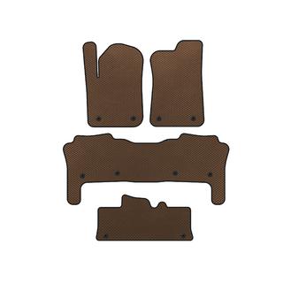 EVA Floor Mats (3 Rows, Brown)