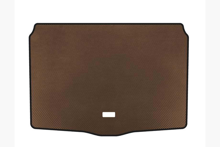 Jeep Cherokee KL 2013- EVA Trunk Mat (2018+, lower, Brown) Image