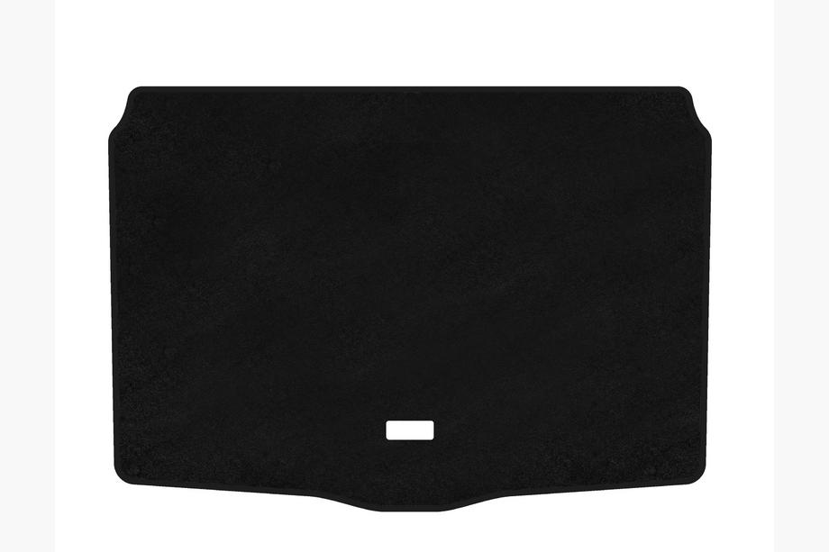 Jeep Cherokee KL 2013- Premium Textile Trunk Mat (2018+, lower, Black) Photo 1