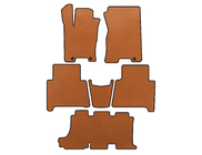 Kia Mohave 2008-2016 EVA Floor Mats (3 Rows, Orange) photo 1