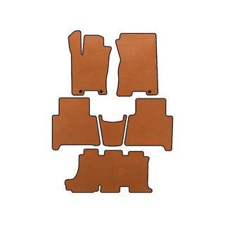 EVA Floor Mats (3 Rows, Orange)