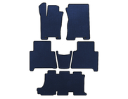 Kia Mohave 2008-2016 EVA Floor Mats (3 Rows, Blue) photo 1