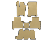 Kia Mohave 2008-2016 EVA Floor Mats (3 Rows, Beige) photo 1