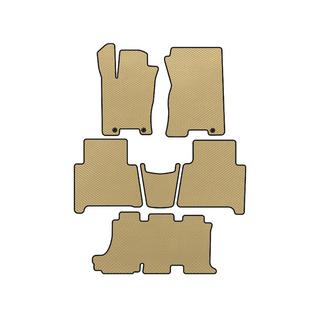EVA Floor Mats (3 Rows, Beige)