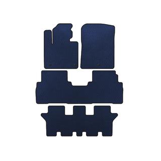 EVA Floor Mats (3 Rows, 7-Seater, Blue) Kia Sorento III UM 2014-2020