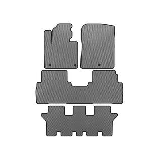 EVA Floor Mats (3 Rows, 7-Seater, Grey) Kia Sorento III UM 2014-2020