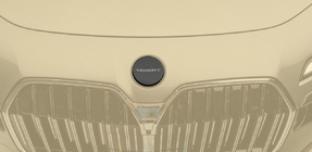 BMW 7 Series G70/G71 2022- Front Emblem MNSR (Carbon) photo 1
