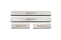 Suzuki Swift 2010-2017 Door Sill Covers (4 pcs, Stainless Steel) photo 2