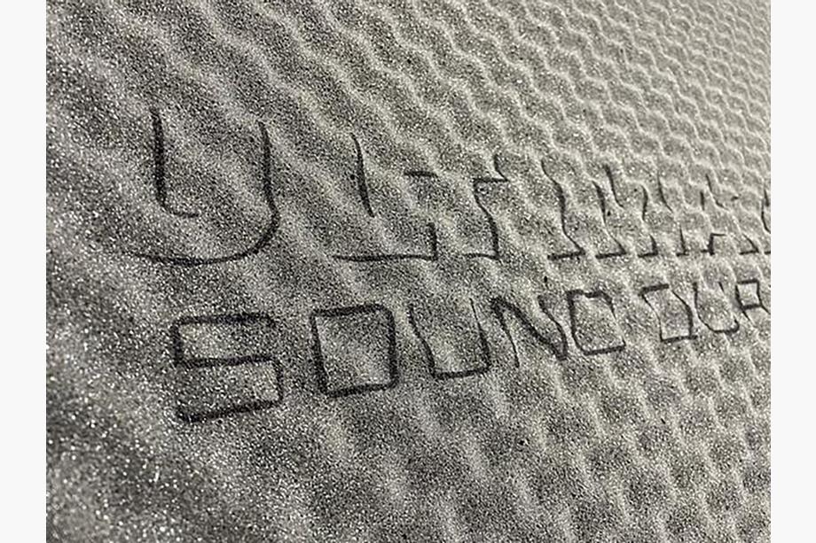 Sound-absorbing sheet from acoustic foam ULTIMATE SQL A 15NET 15 mm (75x100cm) Photo 5