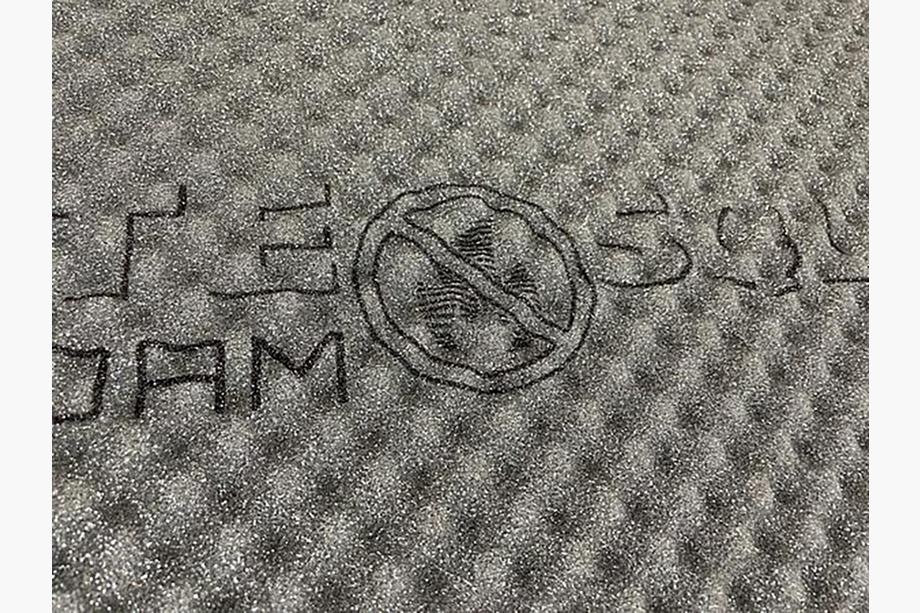 Non-flammable sound absorbing sheet SQL NF 15 Non flam Foam 15mm (75x100cm) Photo 5