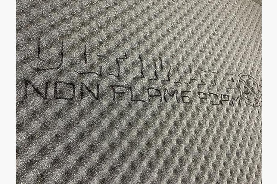 Non-flammable sound absorbing sheet SQL NF 15 Non flam Foam 15mm (75x100cm) Photo 1