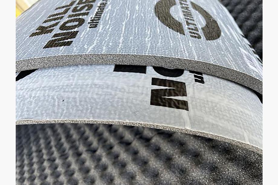 Sound and Heat Insulation ULTIMATE ACCENT 4 mm with waterproof adhesive, sheet (0.5m x 0.75m) Photo 4