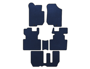 Kia Carens 1999-2012 EVA Floor Mats (2006-2012, 3 Rows, 7-Seater, Blue) photo 1